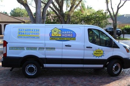 Happy Home Electric services Florida servicios electricista cerca de mi